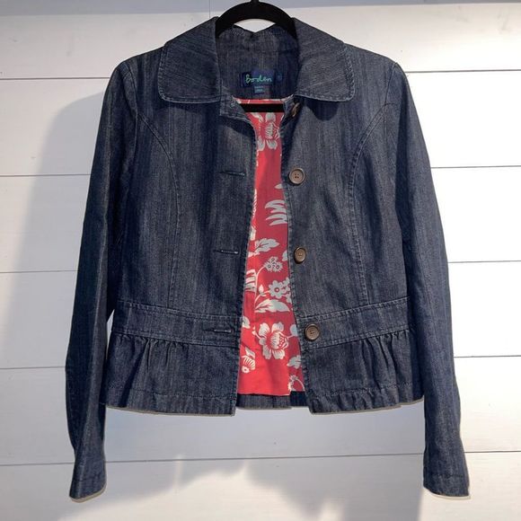 Boden Jean Jacket - Picture 1 of 7